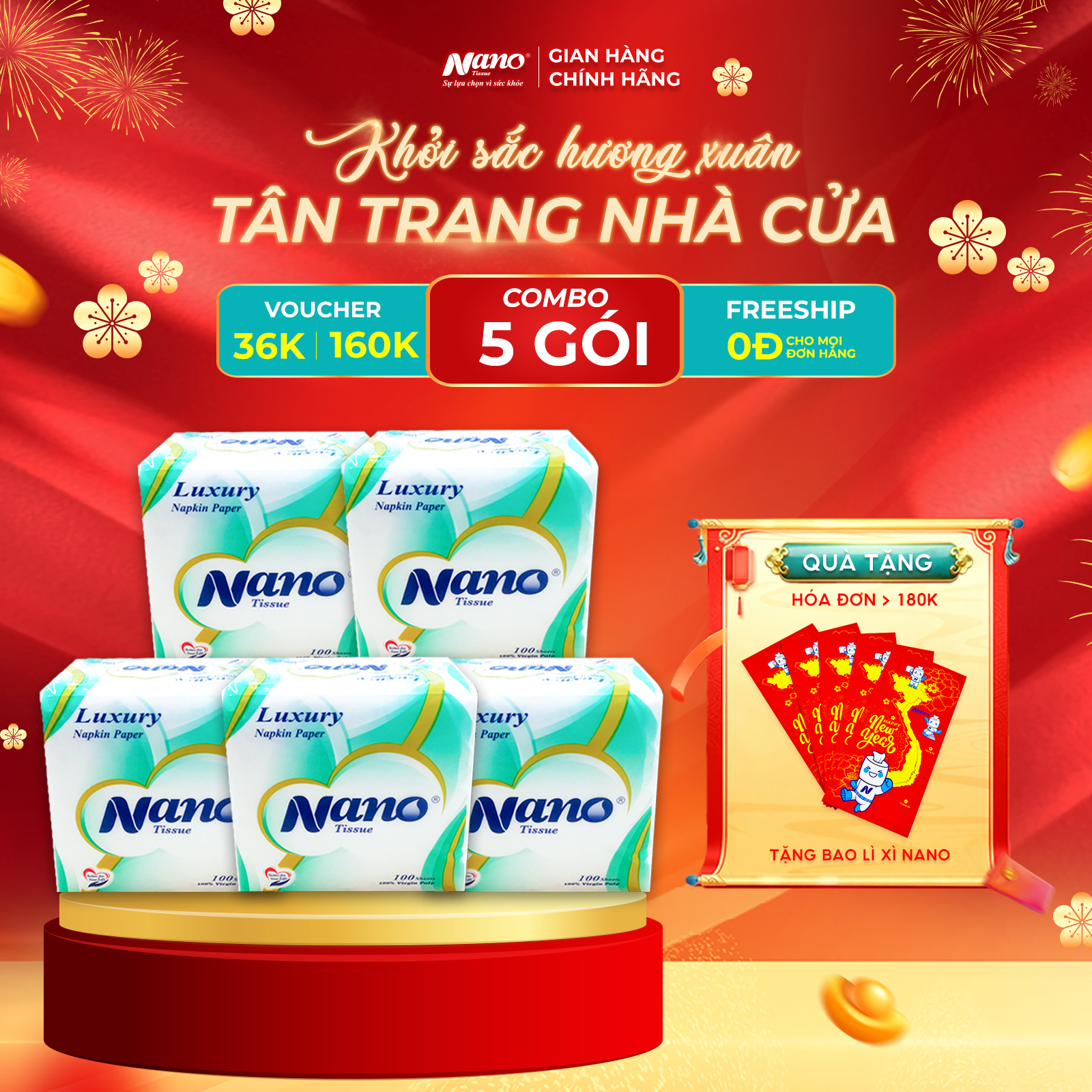 Khăn Nano Napkin K240